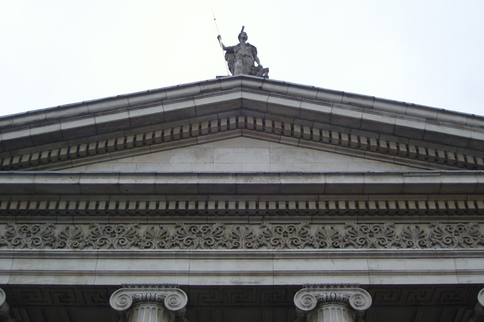 General Post Office Dublin 18 - Pediment